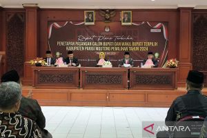 KPU Parigi Moutong tetapkan pasangan calon terpilih pada Pilkada 2024