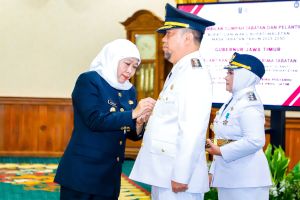 Gubernur Jatim Khofifah lantik Bupati-Wabup Magetan 2025–2030