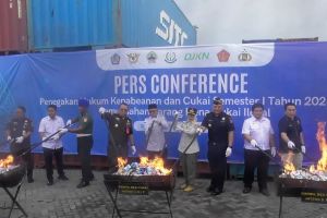 Bea Cukai Jateng-DIY amankan 64,5 juta batang rokok ilegal selama 2025