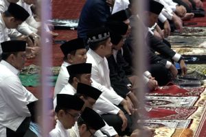 Presiden laksanakan shalat Idul Adha 1446 H di Masjid Istiqlal