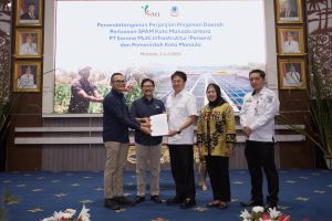 PT SMI salurkan Rp80 miliar ke Pemkot Manado untuk proyek SPAM
