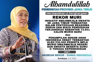 Pemprov Jatim dapat dua MURI lewat MPLS serentak 2025