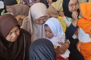 Tangis haru warnai hari pertama masuk Asrama Sekolah Rakyat Ponorogo