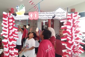 Sekolah Rakyat di Bali tumbuhkan nasionalisme sambut HUT RI