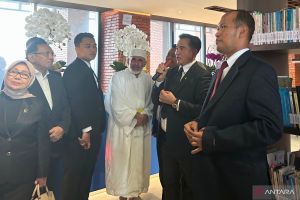 Menko Yusril resmikan ruang koleksi 14 ribu buku di Fakultas Hukum UI