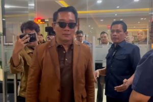 Ridwan Kamil dan Lisa datangi Bareskrim Polri untuk jalani tes DNA