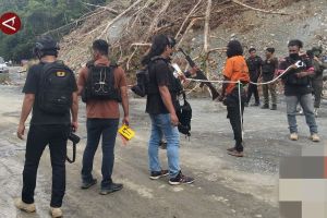 Rekonstruksi kasus penyerangan Brimob di Nabire peragakan 21 adegan