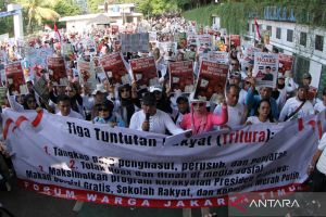 Warga Jaktim deklarasi tolak kerusuhan dan dukung program Prabowo