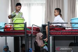 Sekolah Rakyat di Palangka Raya mulai beroperasi, dari masuk asrama hingga sarapan bersama