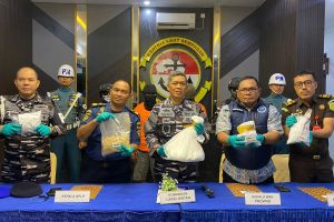 Lanal Bintan gagalkan penyelundupan narkotika sembilan kilogram