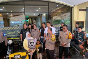Polisi kembalikan lima motor hasil curian ke pemiliknya