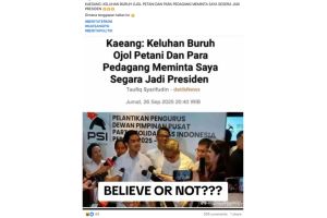 Berkelakar, Prabowo: Kaesang "kalahkan" Gibran