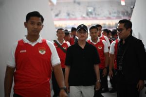 Gibran saksikan kemenangan timnas futsal Indonesia atas Australia 3-1