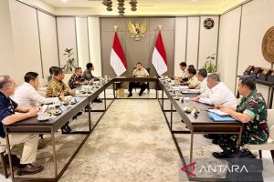 Prabowo sempat pimpin ratas di Lanud Halim sebelum bertolak ke Australia