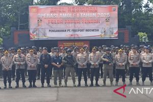 789 polisi amankan PT Freeport