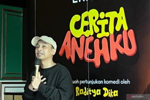 Raditya Dika cerita alasan membuat pertunjukan &ldquo;stand up comedy&rdquo;