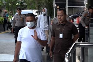 Gubernur Riau tiba di KPK untuk jalani pemeriksaan