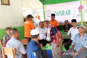 Baznas sediakan dapur umum dan air untuk penyintas bencana di Tapsel