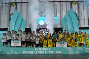 UNJ dan UIN Bandung juara Campus League Futsal 2025