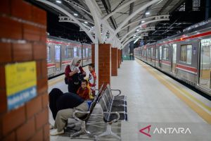 Stasiun Rangkasbitung Lebak terapkan alur baru penumpang KA lokal