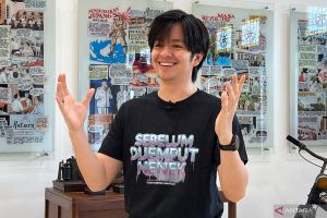 Angga Yunanda promosikan film horor komedi "Sebelum Dijemput Nenek"