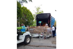 Bahlil Penuhi Janji Kirim 250 Tenda ke Batangtoru, Pemulihan Energi di Sumatra Terus Dipercepat