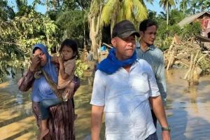 Sebanyak 1.219 rumah hilang disapu banjir di Aceh Utara