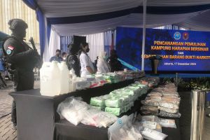 BNN musnahkan narkoba hasil tangkapan di Jakarta hingga NTB