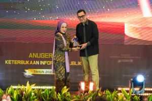 Holding BUMN Danareksa raih predikat badan publik informatif dari KIP