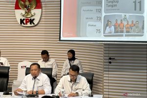 KPK ungkap lakukan 11 OTT dan tetapkan 118 tersangka selama 2025