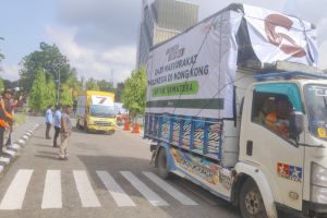 Riau lepas bantuan Dompet Dhuafa dari dalam dan luar negeri ke Aceh