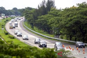 Tol Cipali ramai lancar pada musim libur Natal dan tahun baru