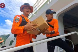 44 jam berlayar dari Jakarta, KN SAR Ganesha tiba di Padang