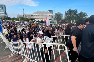 Antusiasme pengunjung jelang pembukaan SEA Games 2025