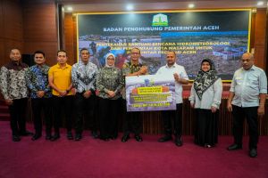 Pemkot Mataram serahkan donasi untuk korban bencana Aceh Rp1,07 miliar