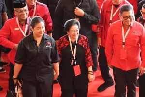 Megawati Soekarnoputri hadiri puncak Rakernas I PDIP 2026