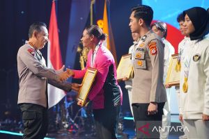 Kapolri beri apresiasi ke atlet Polri berprestasi di SEA Games 2025