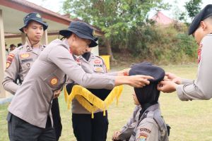 49 Bintara Remaja Polda Kepri jalani pembaretan asah kemampuan Samapta