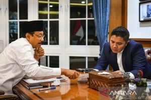 Seskab terima Mensos bahas kerja sama Sekolah Rakyat dan universitas