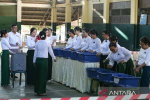 Myanmar rampungkan pemilu, junta tak pedulikan penolakan internasional