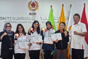 Jabar peroleh emas kickboxing PON 2024