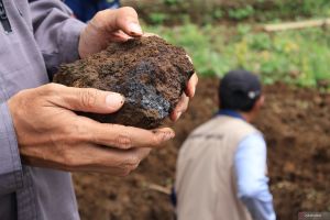 Badan Geologi temukan dugaan sisa letusan gunung api di area sinkhole