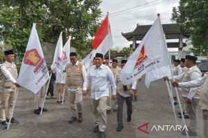 DPP Gerindra ziarah ke makam pendiri partai dalam peringati HUT ke-18