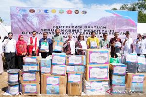 Seruni KMP salurkan bantuan untuk korban bencana Tapanuli Selatan