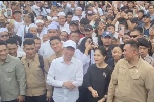 Jokowi hadiri kirab budaya PSI di Tegal