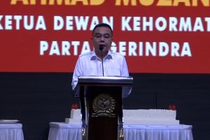 HUT ke-18 Gerindra, Dasco minta kader selalu dekat dengan rakyat