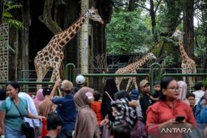 Ratusan personel Satpol PP Jaksel jaga keamanan di kawasan wisata
