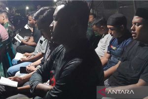 Warga asrama Yonif 113 gelar tahlilan prajurit TNI gugur di Lebanon