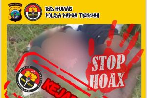 Polda Papua Tengah ungkap hoaks foto korban Dogiyai