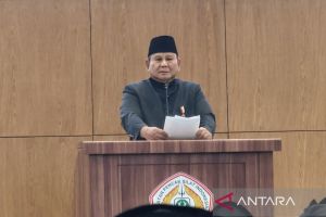 Prabowo berpesan ke pendekar silat bela kebenaran dan kaum lemah